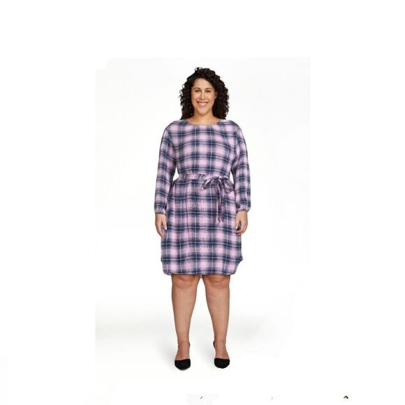 🆕👗Time and Tru Belted Mini Dress - Picture 1 of 5